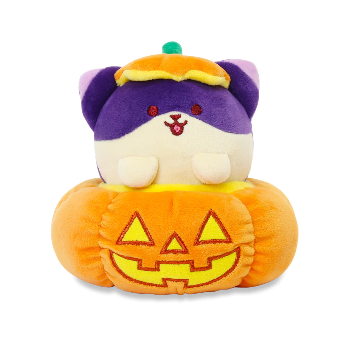 Pumpkin Kitty Halloween Stuffed Animal