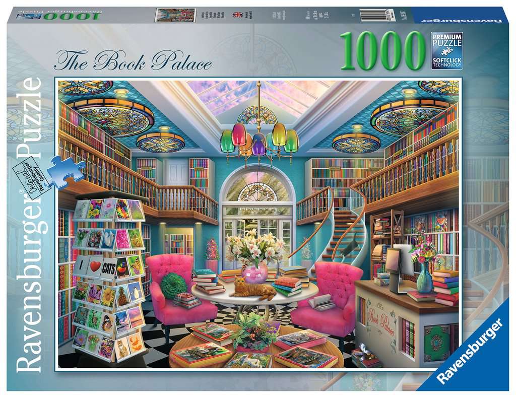lever Stadscentrum uitlijning Ravensburger Puzzle 1000 Piece The Book Palace – Growing Tree Toys