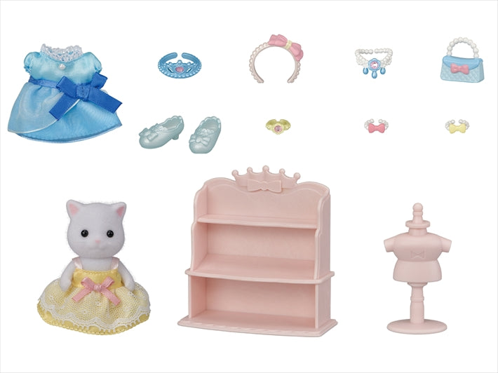 Calico Critters Dressing Area Set Playset by Calico Critters☆海外