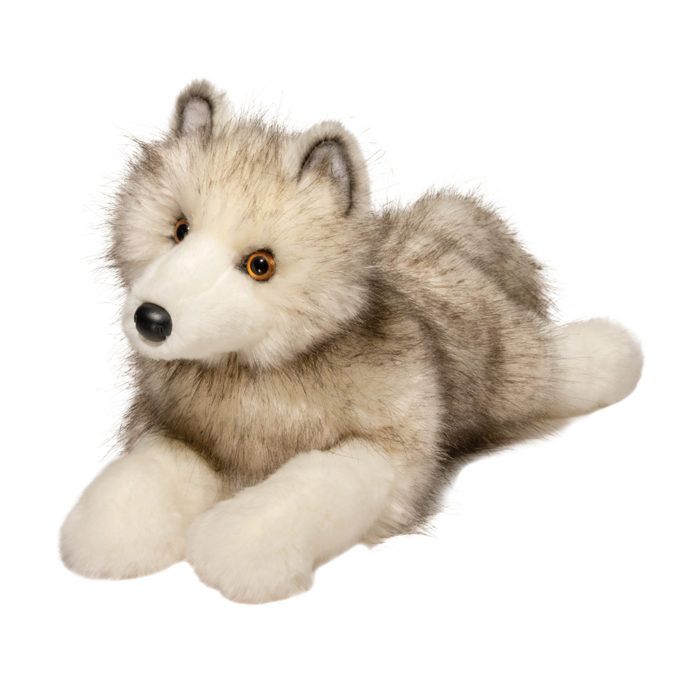 Arctic fox stuffed sales animal