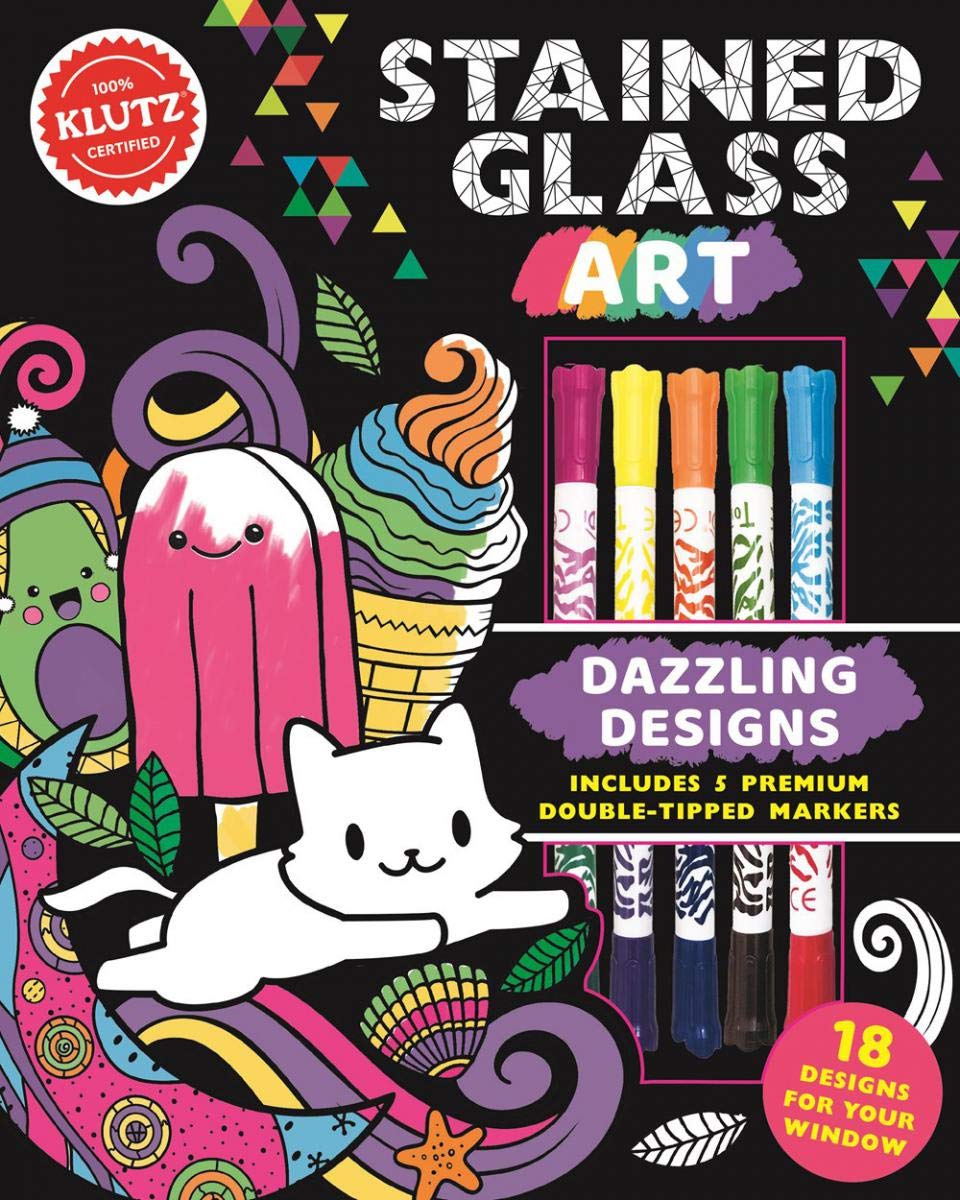Klutz Pokémon Stained Glass Art Kit  Art kit, Stained glass art, Art kits  for kids