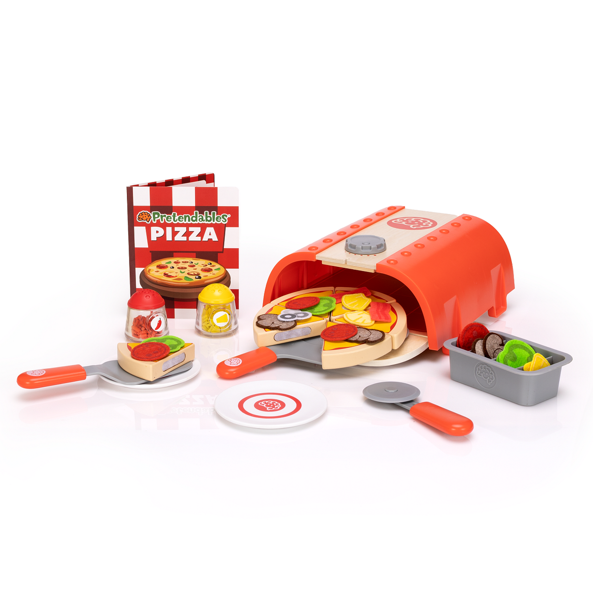 Fat Brain Toys Pretendables: Pizza Set – Growing Tree Toys