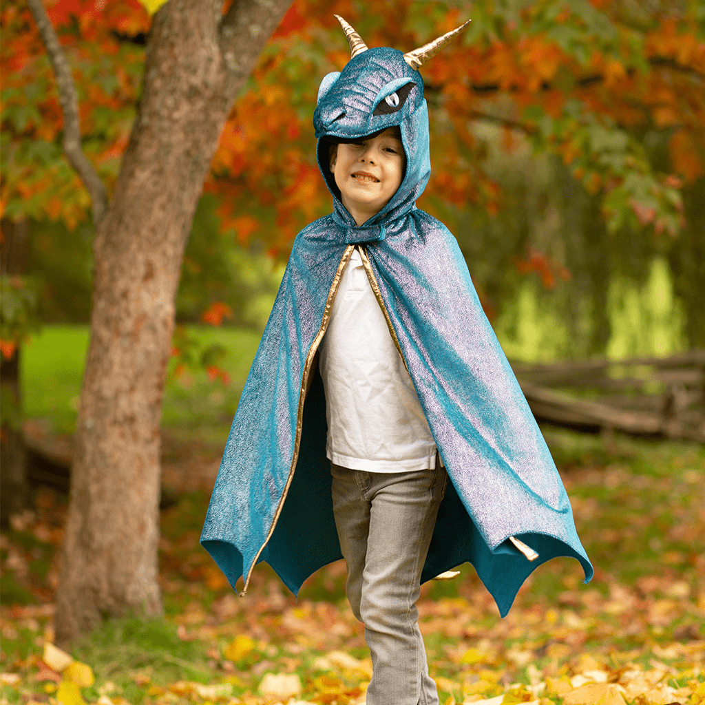 Great Pretenders Starry Night Dragon Cape – Growing Tree Toys