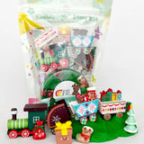 Earth Grown KidDough: Bagged Sensory Kit Christmas Train