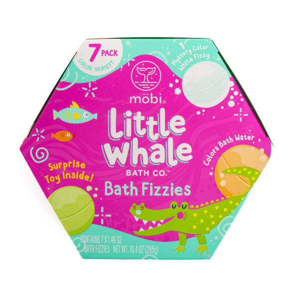 Möbi® Little Whale Bath Co.™ Bath Fizzies 7 Pack