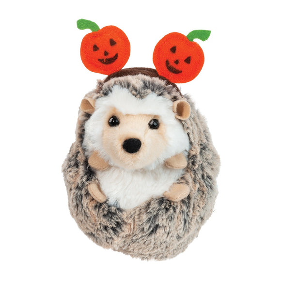 Douglas Spunky Hedgehog with Pumpkin Headband 6