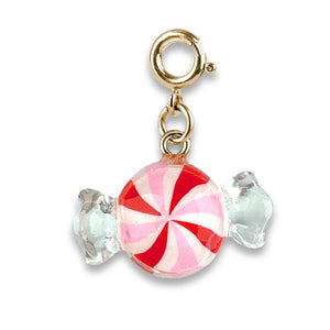 Charm It Gold Peppermint Candy Charm