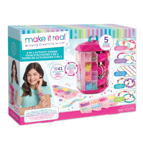 Make it Real: 5 in 1 Activity Tower