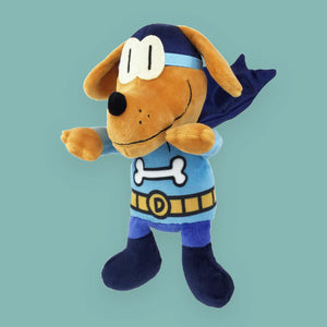 MerryMakers® Dog Man's Bark Knight Plush