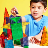 Magna-Tiles® Combo Set + microMAGS (62 pieces)