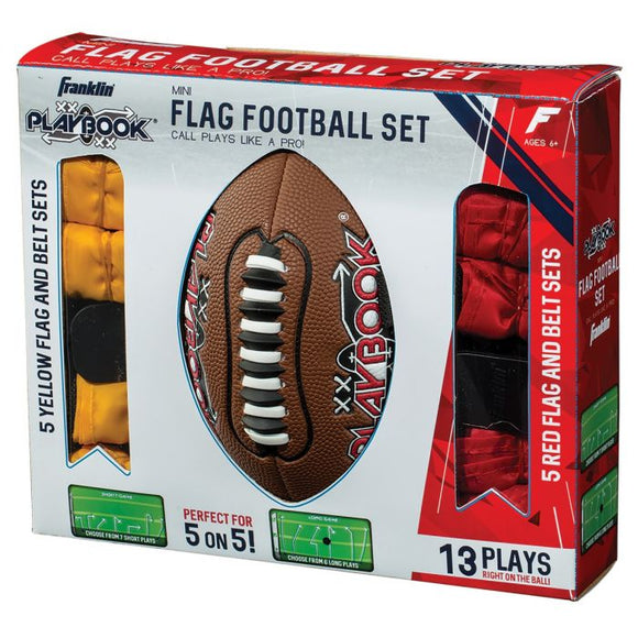 Franklin Sports Playbook Mini Flag Football Set