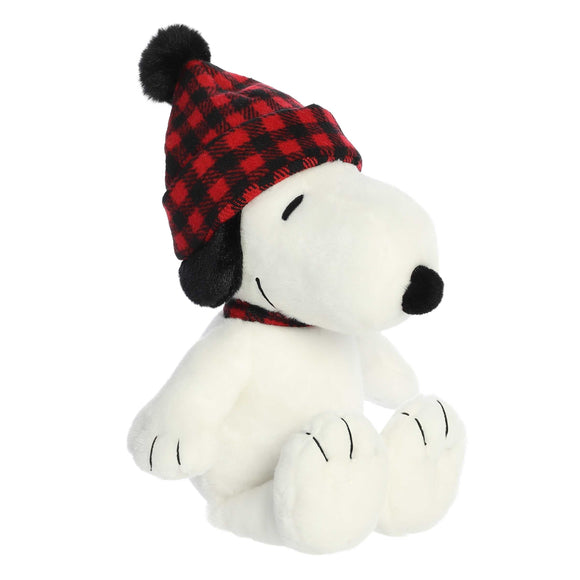 Aurora® Snoopy™ & Friends: The Peanuts® Winter Plaid Snoopy 11