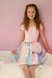 Great Pretenders Enchanted Unicorn Skirt & Wand Set Size 4/6