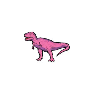 Tattly Pairs Pink T Rex Tattoo