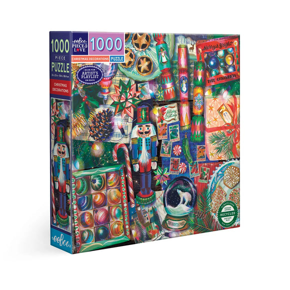 eeBoo 1000 Piece Puzzle Christmas Decorations