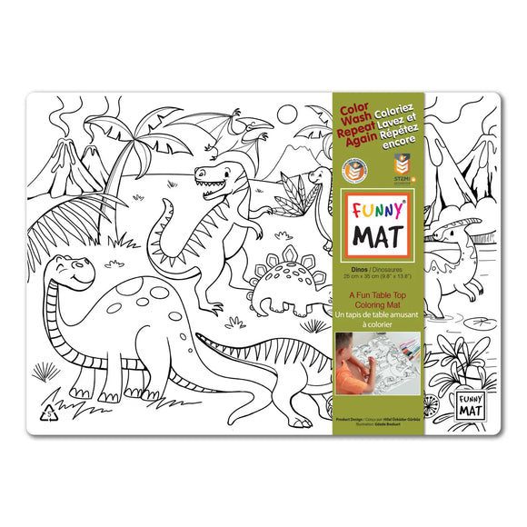 Funny Mat Compact - Dinos