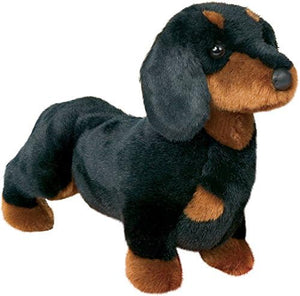 Douglas Spats Black and Tan Dachshund 16"