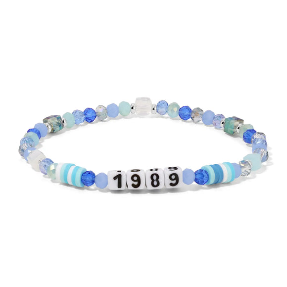 Bead Bracelet: Swift Inspired: 1989