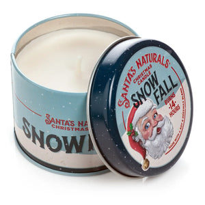 Santa's Naturals Mini Candle 3.5oz: Snow Fall