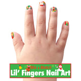 Girl Nation Lil' Fingers Nail Art For Kids: Holly Jolly Christmas