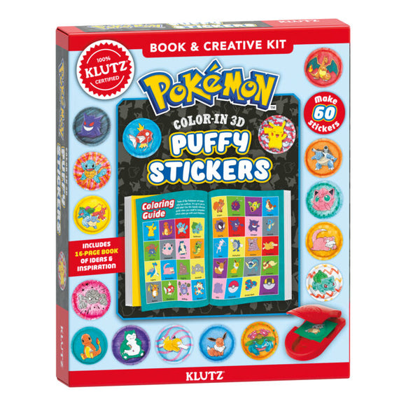 Klutz® Pokemon® Color-In 3D Stickers