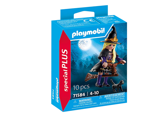 Playmobil Special Plus: Witch with Cat 71584