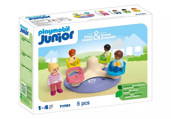 Playmobil Junior: Junior: Number-Merry-Go-Round 71701