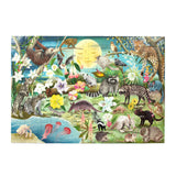 eeBoo 100 Piece Puzzle Love of Nocturnal Life