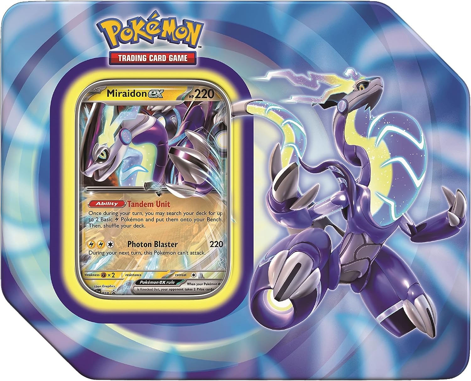 Pokemon Paldea Legends Tin [Koraidon EX]