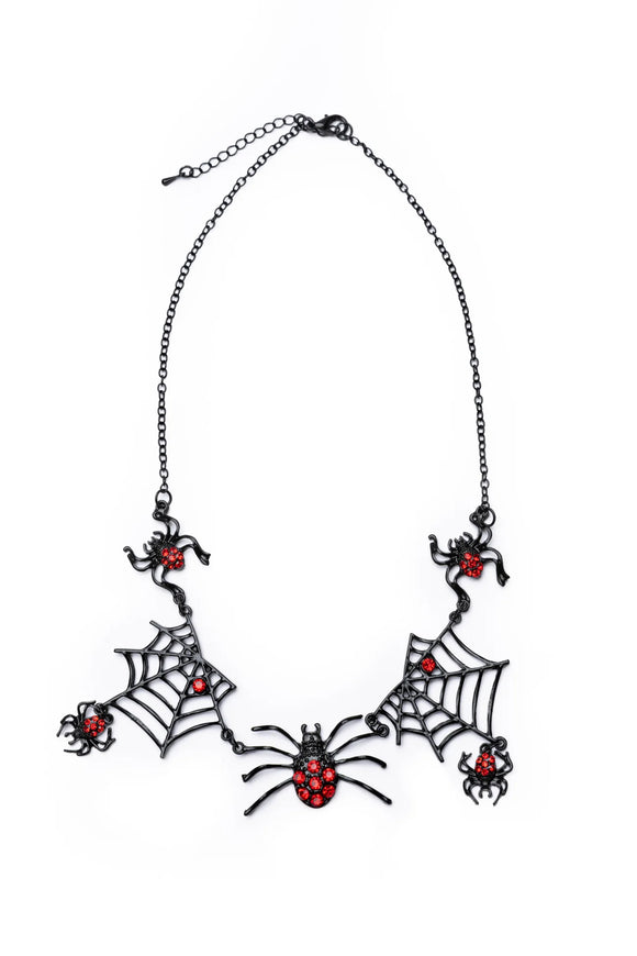 Great Pretenders Tangled Web Necklace