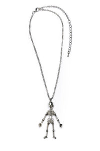 Great Pretenders Spooky Scary Skeleton Necklace