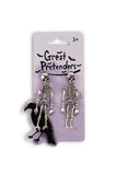 Great Pretenders Spooky Scary Skeleton Clip On Earrings