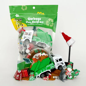 Earth Grown KidDough: Bagged Sensory Kit Holiday Garbage