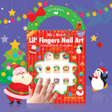 Girl Nation Lil' Fingers Nail Art For Kids: Holly Jolly Christmas