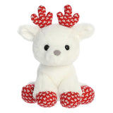 Aurora Merry Reindeer 11" White