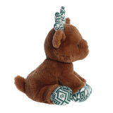 Aurora Merry Reindeer 11" Brown