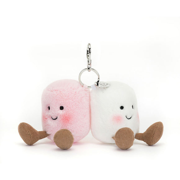 Jellycat Amuseable Pair of Marshmallows Bag Charm 6