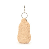 Jellycat Amuseable Peanut Bag Charm 7"