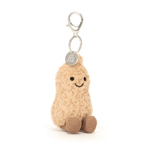 Jellycat Amuseable Peanut Bag Charm 7"