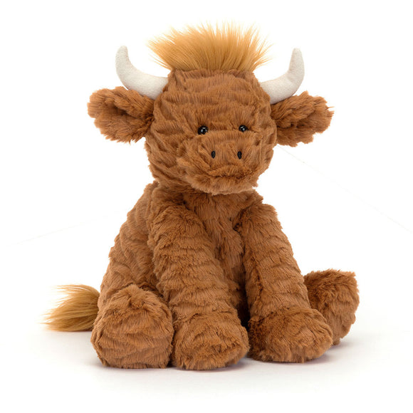 Jellycat Fuddlewuddle Highland Cow 9