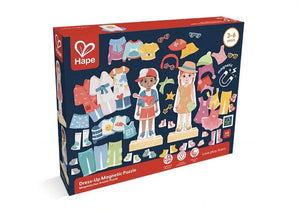 Hape Magnetic Seasons Dress Up Wooden Puzzle