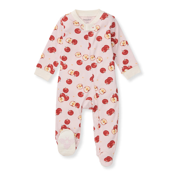 Burt's Bees Organic Baby One-Piece Footless Sleep & Play Apple Orchard