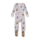 Burt's Bees Organic Baby One-Piece Sleeper Miss Moo