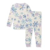 Burt's Bees Organic Two-Piece Pajamas Snowflake Flurries