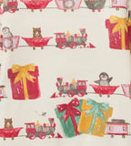 Burt's Bees Organic Two-Piece Pajamas Holiday Toy Train