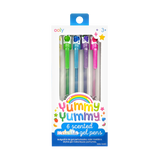 Ooly Yummy Yummy Scented Gel Pens - Metallic - Set of 6