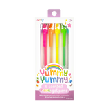 Ooly Yummy Yummy Scented Gel Pens - Neon - Set of 6