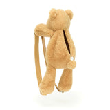 Jellycat Smudge Bear Backpack 17"