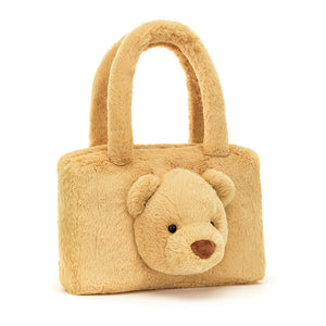 Jellycat Smudge Bear Tote Bag 14"