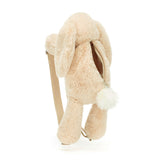 Jellycat Smudge Rabbit Backpack 17"